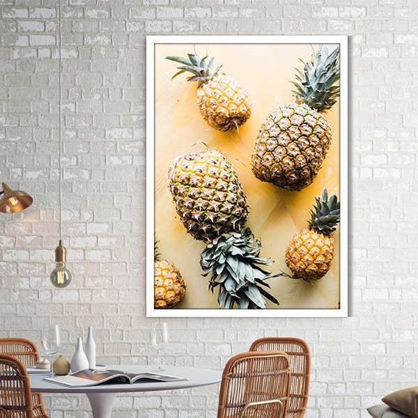 Ananas 7 Çerçeve ve Poster - MT1040