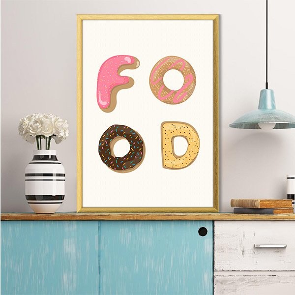 Food 1 Çerçeve ve Poster - MT1044