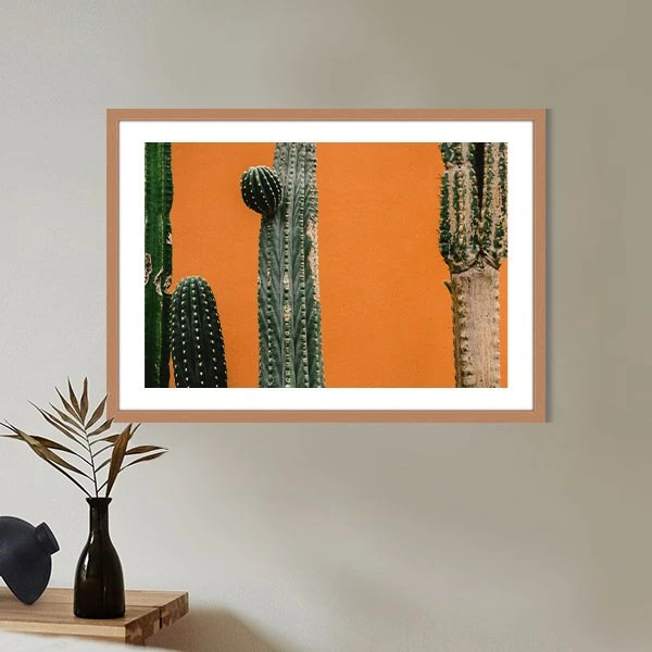 Kaktüs 6 Çerçeve ve Poster - YB1127