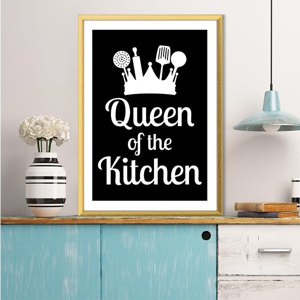 Queen Of The Kitchen 1 Çerçeve ve Poster - MT1077