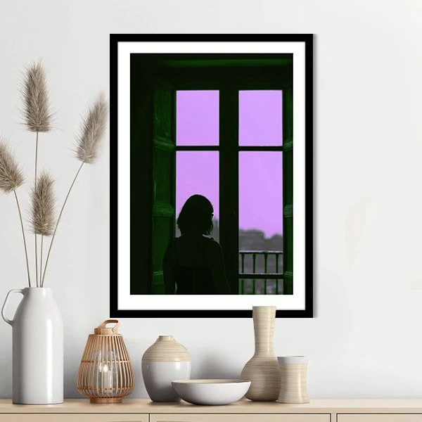 Pencere Önü 5 Çerçeve ve Poster -  M1080