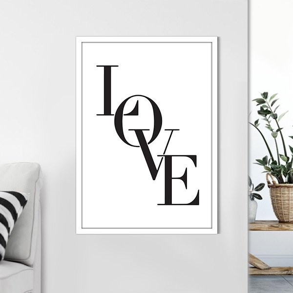 Love 6 Çerçeve ve Poster - TP1026