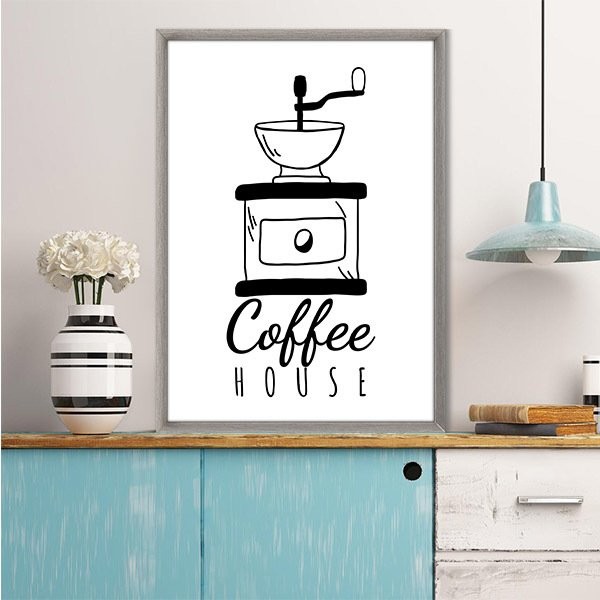 Coffe House 1 Çerçeve ve Poster - MT1033