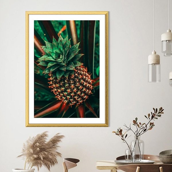 Ananas 6 Çerçeve ve Poster - MT1039