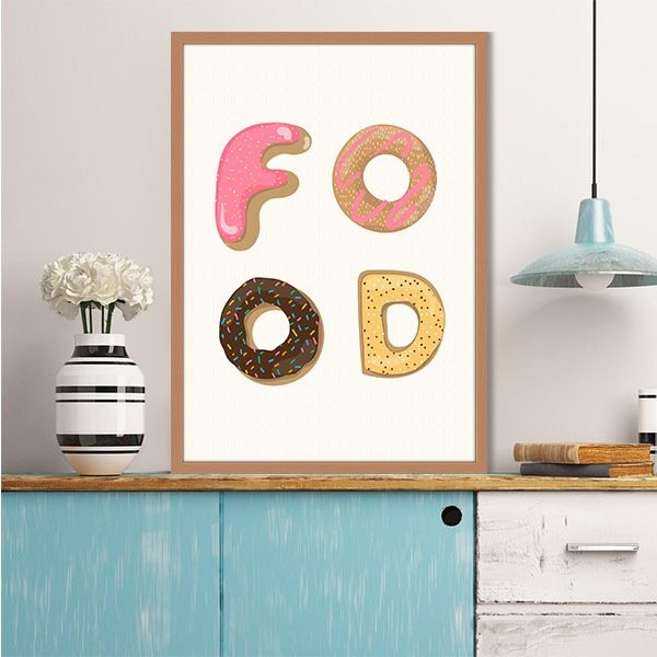 Food 1 Çerçeve ve Poster - MT1044