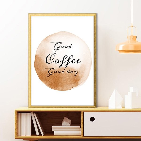 Good Coffee Good Day Çerçeve ve Poster - MT1041