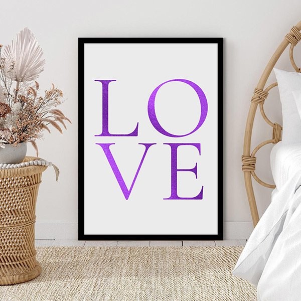 Love 2 Çerçeve ve Poster - TP1010