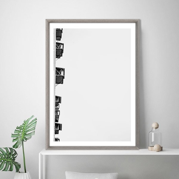 Çatı 1 Çerçeve ve Poster -  M1070