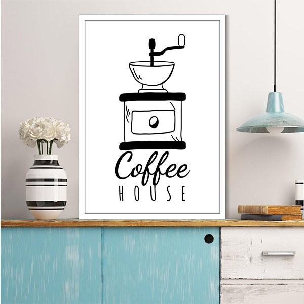 Coffe House 1 Çerçeve ve Poster - MT1033