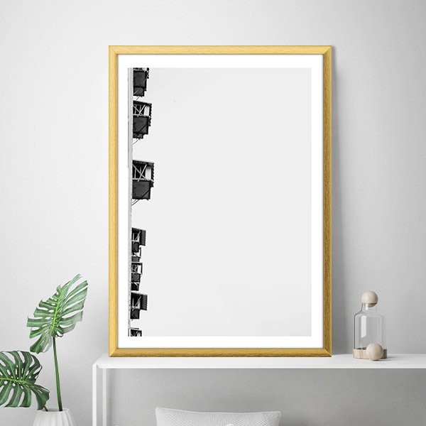 Çatı 1 Çerçeve ve Poster -  M1070