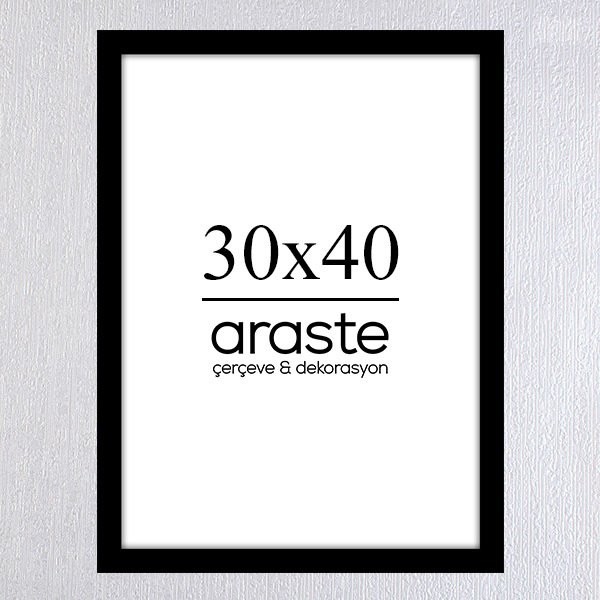 30x40 Çerçeve ( Postersiz ) - BOS1003