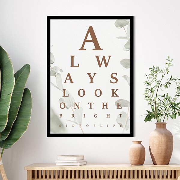 Always Look On The Bright Side Of Life 1 Çerçeve ve Poster - TP1004