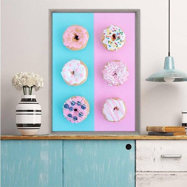 Donut 1 Çerçeve ve Poster - MT1068