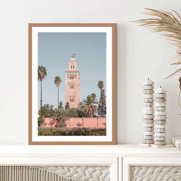 Kutubiye Camii  Çerçeve ve Poster -  M1028