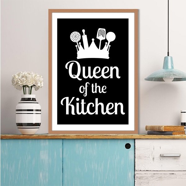 Queen Of The Kitchen 1 Çerçeve ve Poster - MT1077