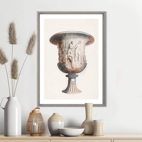Antik Vazolar 2 Çerçeve ve Poster -  M1020