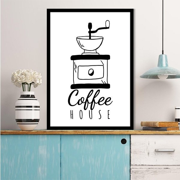 Coffe House 1 Çerçeve ve Poster - MT1033