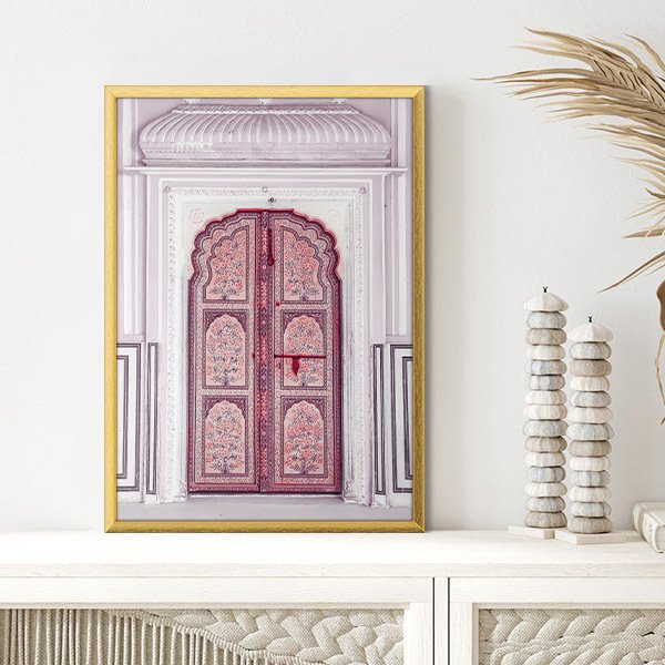 Pembe Kapı 2 Çerçeve ve Poster -  M1046