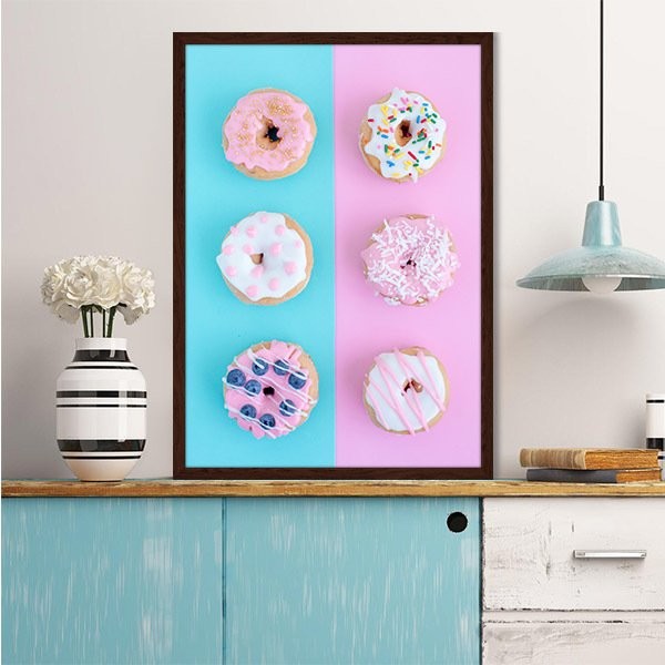 Donut 1 Çerçeve ve Poster - MT1068