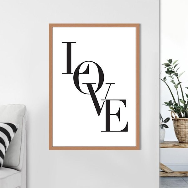 Love 6 Çerçeve ve Poster - TP1026