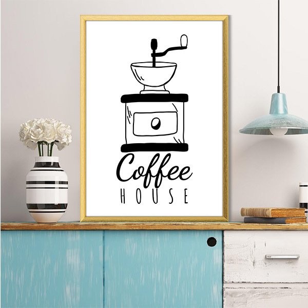 Coffe House 1 Çerçeve ve Poster - MT1033