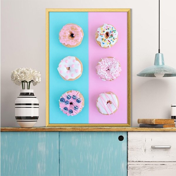 Donut 1 Çerçeve ve Poster - MT1068