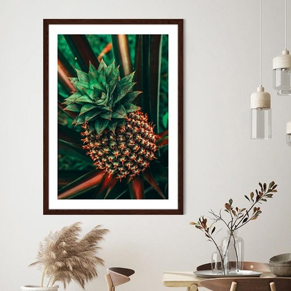 Ananas 6 Çerçeve ve Poster - MT1039