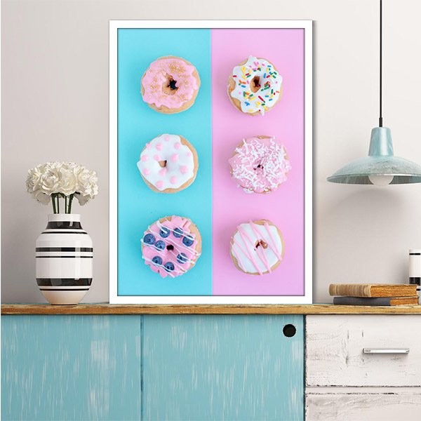 Donut 1 Çerçeve ve Poster - MT1068