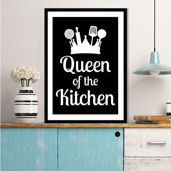 Queen Of The Kitchen 1 Çerçeve ve Poster - MT1077