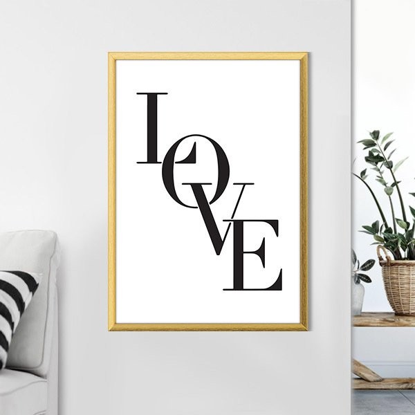 Love 6 Çerçeve ve Poster - TP1026