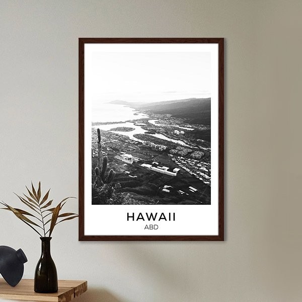 Hawai 1 Çerçeve ve Poster - SH1048