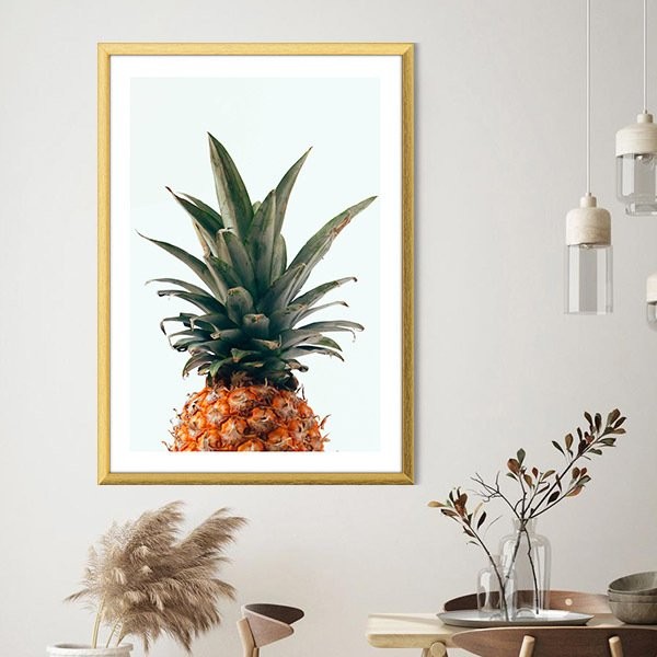 Ananas 5 Çerçeve ve Poster - MT1034