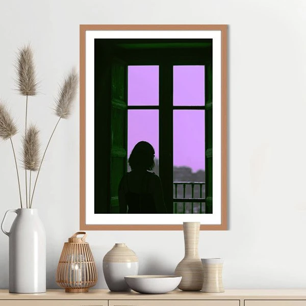 Pencere Önü 5 Çerçeve ve Poster -  M1080