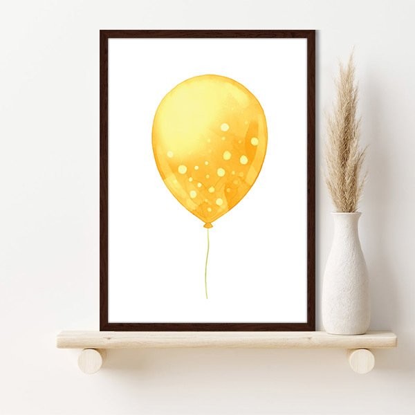 Sarı Balon 1 Çerçeve ve Poster  - IL1040