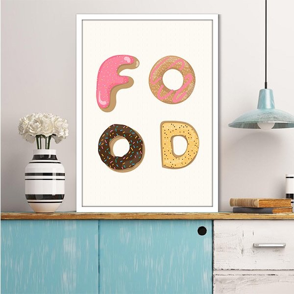 Food 1 Çerçeve ve Poster - MT1044