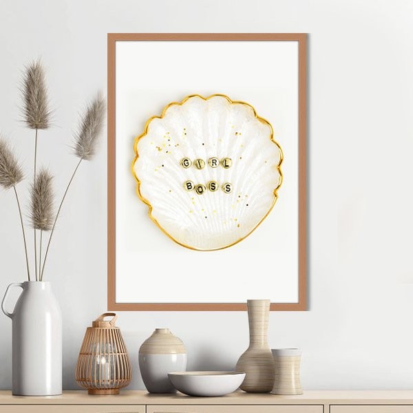 Girl Boss 1 Çerçeve ve Poster - MD1018