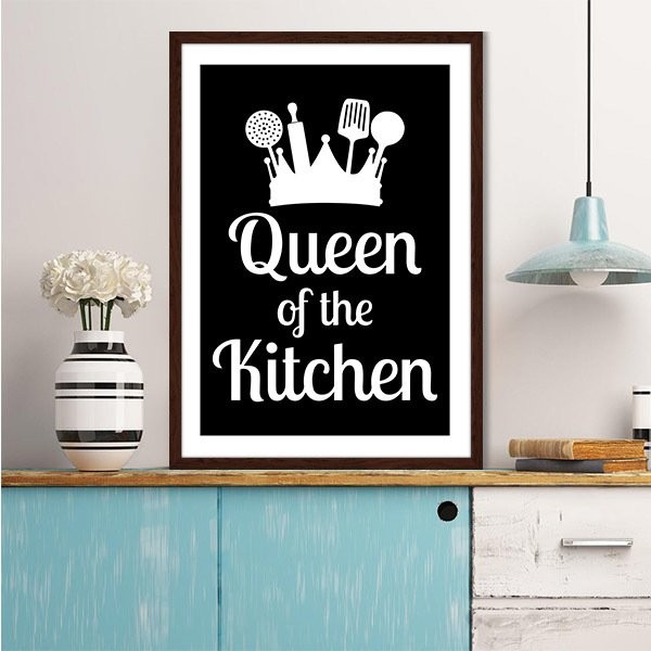 Queen Of The Kitchen 1 Çerçeve ve Poster - MT1077