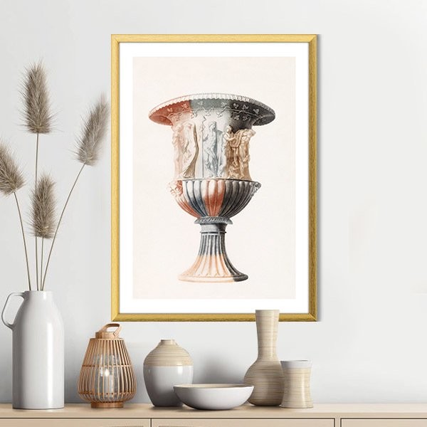 Antik Vazolar 1 Çerçeve ve Poster -  M1019