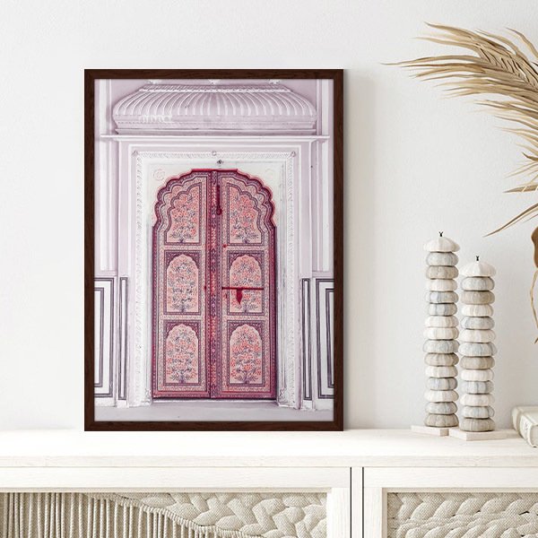 Pembe Kapı 2 Çerçeve ve Poster -  M1046