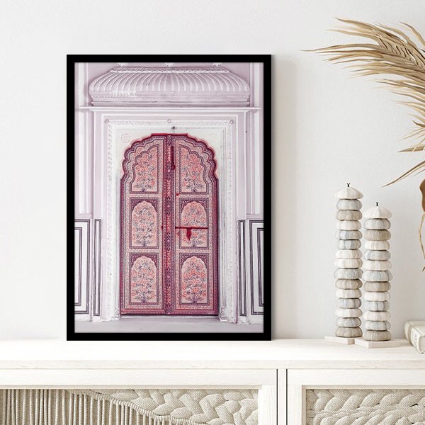Pembe Kapı 2 Çerçeve ve Poster -  M1046