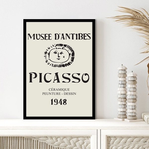 Picasso Tarzı 2 Çerçeve ve Poster - SNT1031