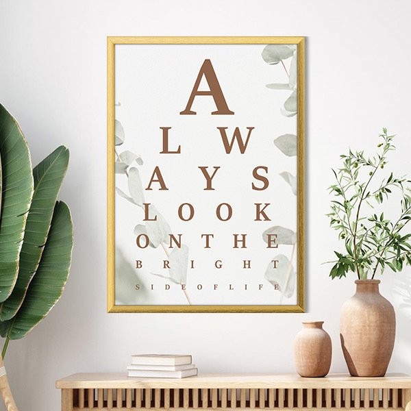 Always Look On The Bright Side Of Life 1 Çerçeve ve Poster - TP1004