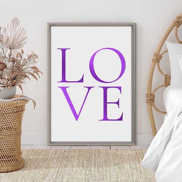 Love 2 Çerçeve ve Poster - TP1010