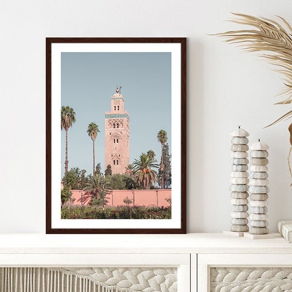 Kutubiye Camii  Çerçeve ve Poster -  M1028