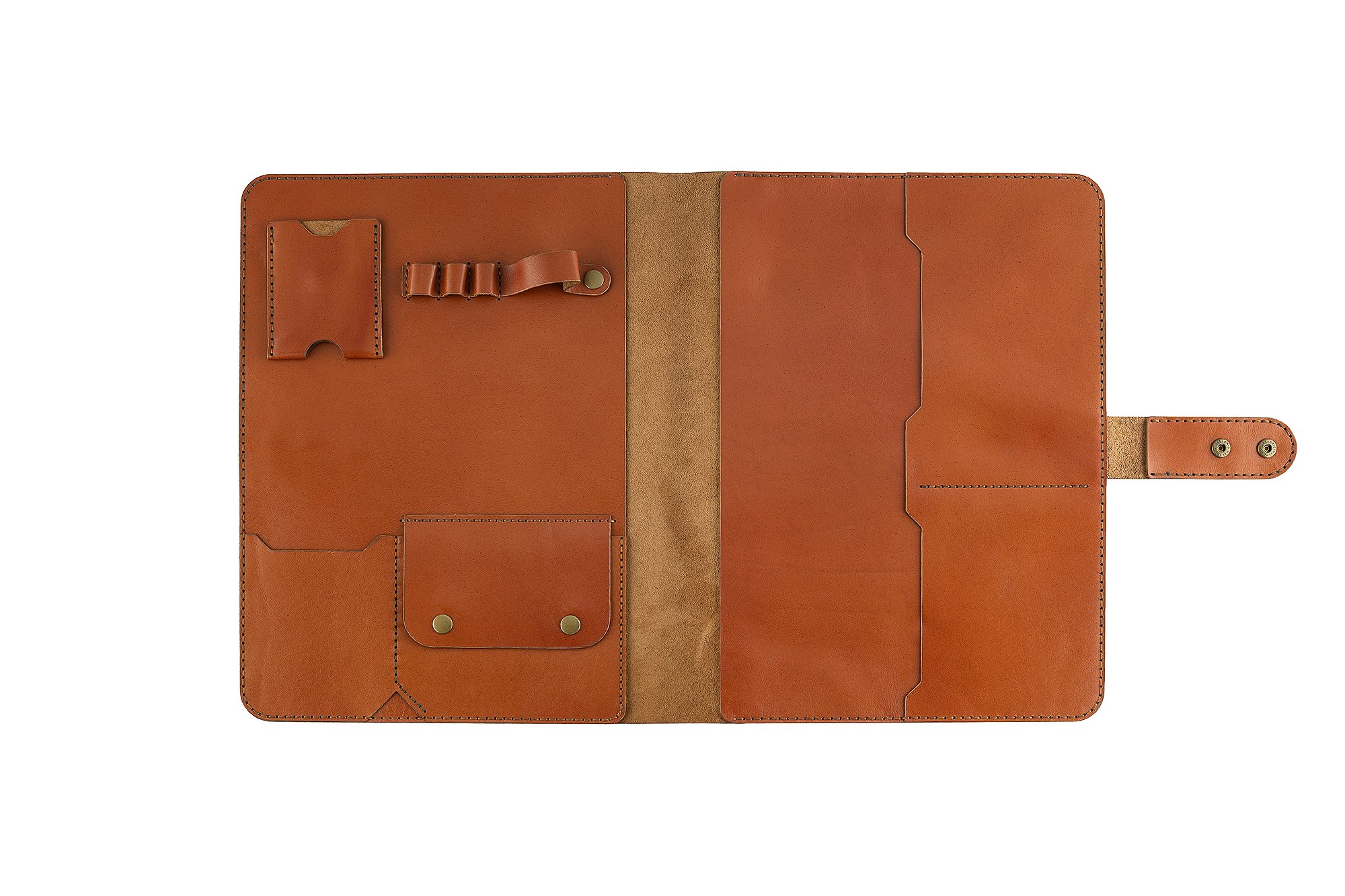 TwinGold Kişiye Özel Tiesto Deri Macbook Organizer 13" - TWGT400