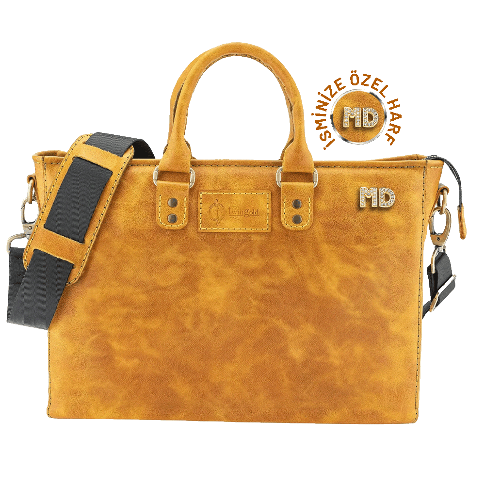 Günlük Kullanım Unisex Çanta - TWGRC105 - Hardal Sarısı