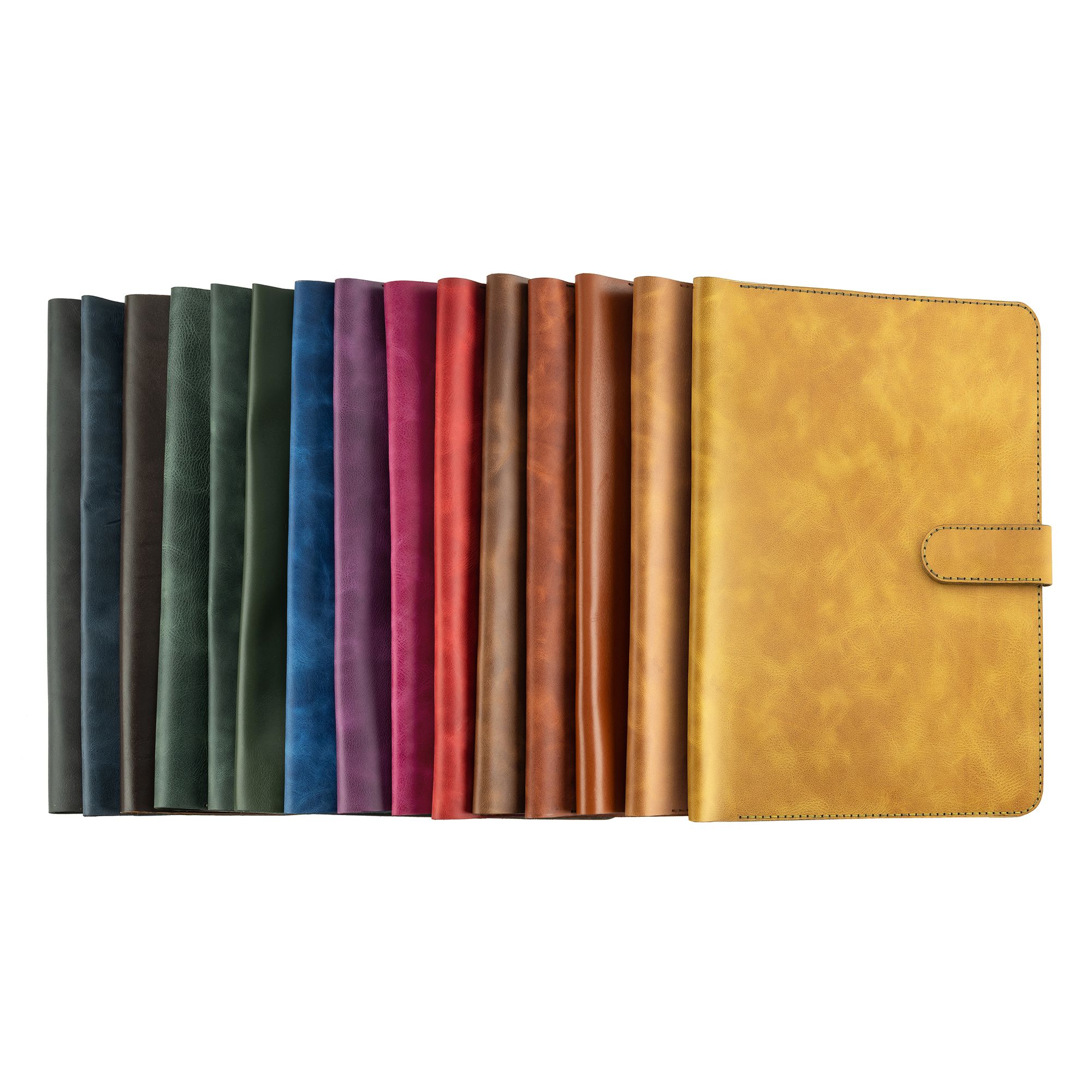 Twingold Kişiye Özel %100 Deri Rainbow Macbook Organizer - TWGR400