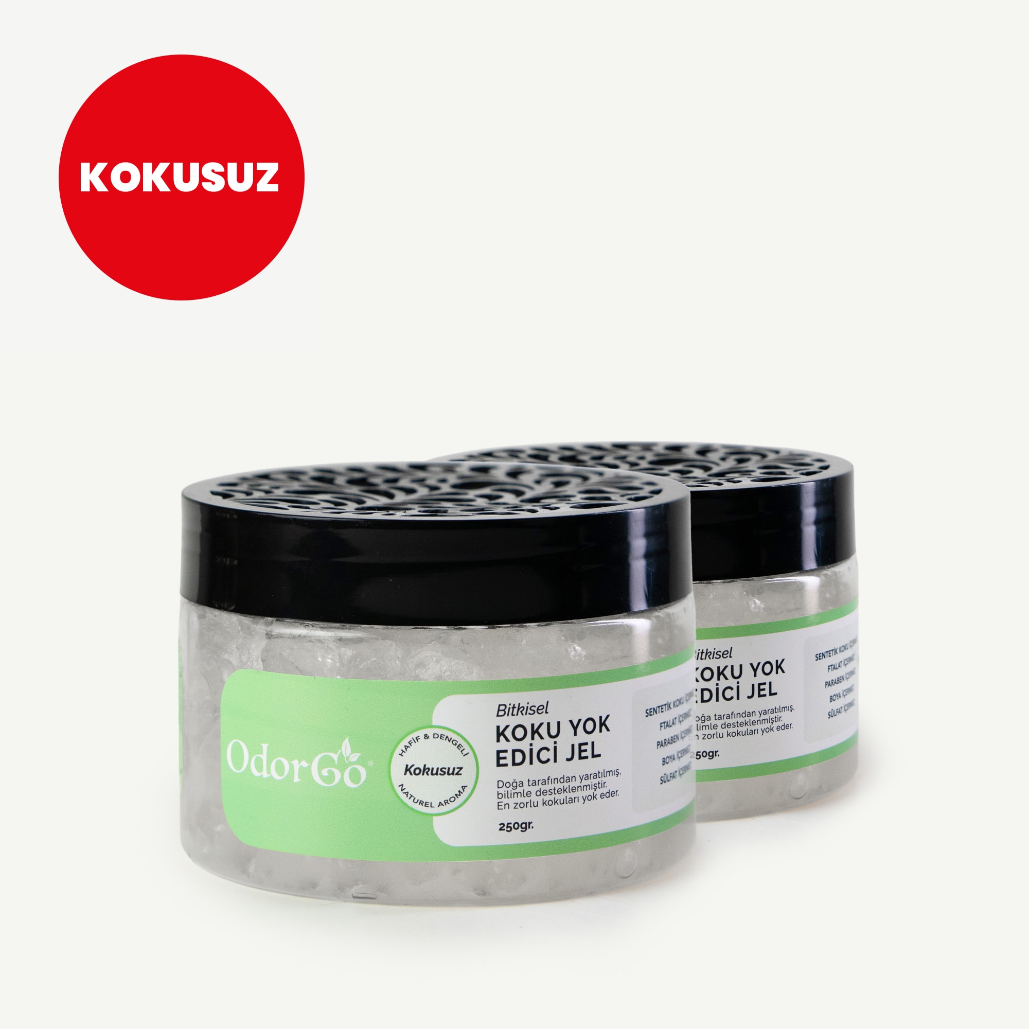 ODORGO Koku Yok Edici Jel (250gr.) - 2'li