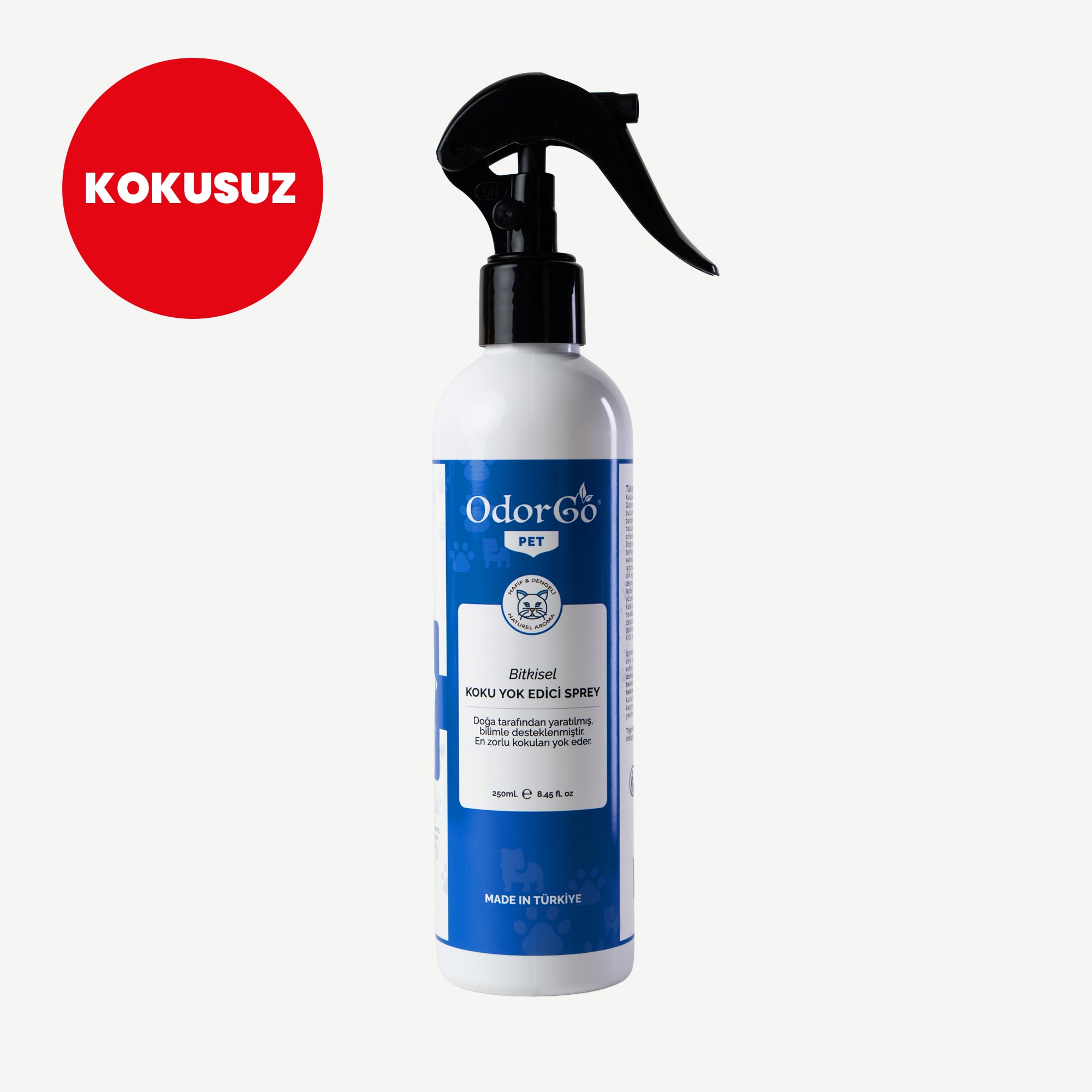 ODORGO PET Koku Yok Edici Sprey (250ml.)