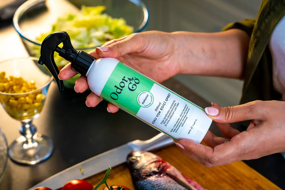 Removes frying odor